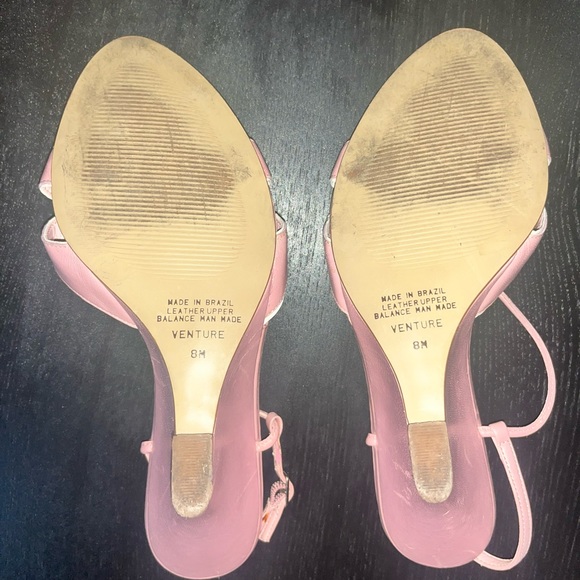 Carlos X Carlos Santana Pink Flower Wedge Sandal - Picture 3 of 4